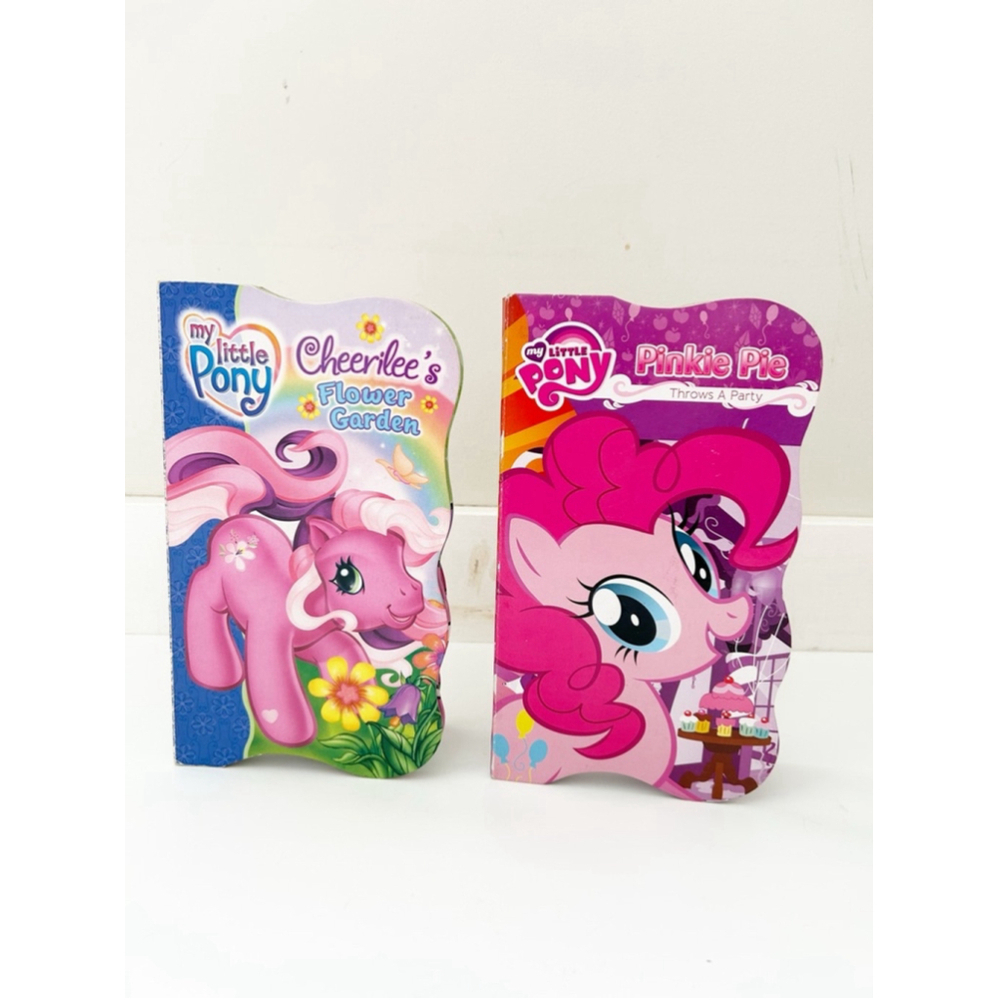 My Little Pony Board Books Pinkie Pie Throws a Party Cheerilee’s Flower Garden